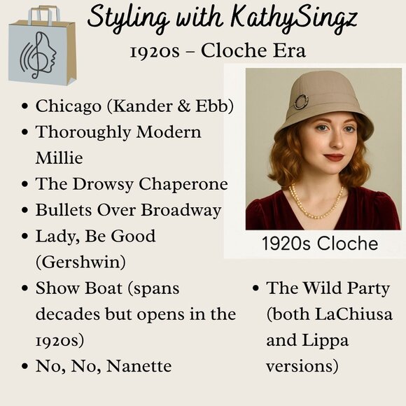 Goorin Bros Womens Beige Pinstripe Bucket Hat Rhinestone Accent Medium - Picture 6 of 15